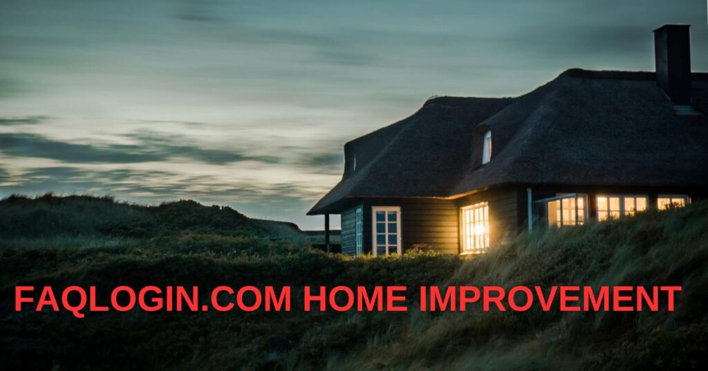 faqlogin.com home improvement